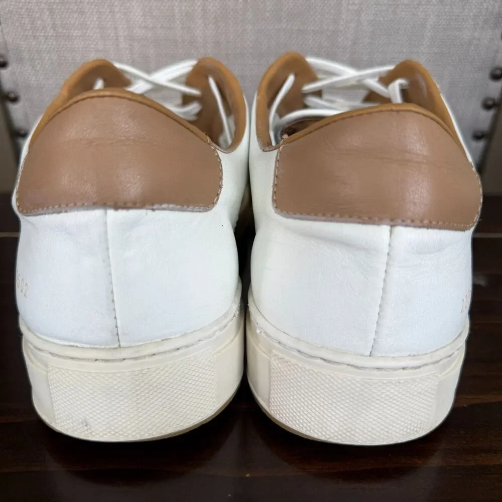 Common Projects Bball Low Sneakers White Leather Men's EU 44/US 11 Made in Italy